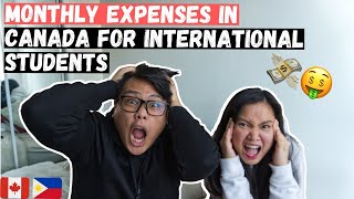 What We Spend in a Month | Cost of Living in Canada as International Students
