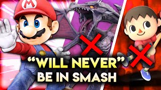 These Characters Were NOT Supposed to be in Smash...but Surprisingly Got In | Siiroth