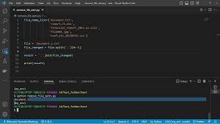 How to remove the extension of different files using python ? #python #programming #coding