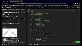 Leetcode 1448. Count Good Nodes in Binary Tree Java Solution