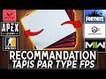 QUEL TAPIS DE SOURIS CHOISIR POUR QUEL FPS - Valorant, Fortnite, Apex, CoD, Overwatch, CS:GO, R6..