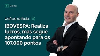 Gráficos no Radar l IBOVESPA: Realiza lucros, mas segue apontando para os 107.000 pontos - 31/03/23