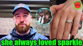 Travis Kelce Talks About His New Ring He Gave Taylor Swift After the Super Bowl.