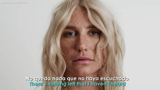 Kesha - Hate Me Harder // Lyrics + Español // Visualizer
