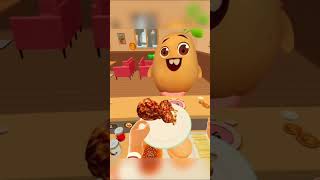 How I get the Freshest chicken in cooking cash #vr #cookingclash #vrgames #fyp #gaming #funny