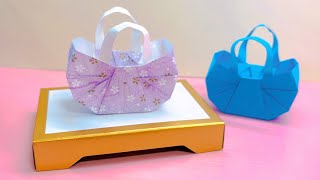 摺紙袋 製作日式和風手提袋 Origami Bag