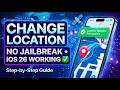 Change GPS Location on iPhone on iOS 18/26 | No Jailbreak (GPS Spoofer for Latest iPhone)