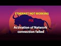 UBUNTU FIX: Activation of Network connection failed