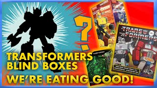 WE'RE EATING GOOD! | The TRANSFORMERS Blind Box Toys in 2024 | Unboxing a BLOKEE #blindbox #unboxing