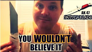 How I Got A Real Switch Blade Knife in Prison | Kfrogtv