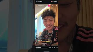 VTEN ON INSTAGRAM LIVE BHOOT LAA TANO MALAI 👻😹#FYP