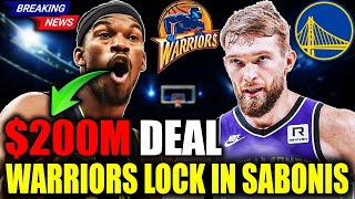 WARRIORS MAKE A POWER MOVE: SABONIS' $200M+ CONTRACT EXPLAINED! 💰