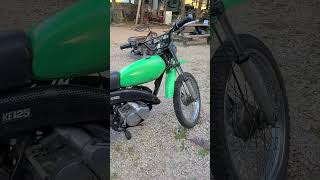 Just got a new bike! My 1977 Kawasaki KE125 #dirtbike