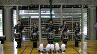 2014.7.27 IPU OC Drum line Warm up _ Paradiddle(triplet)