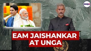Jaishankar UN Speech LIVE | S Jaishankar UNGA Speech LIVE | UN General Assembly | Canada India Issue