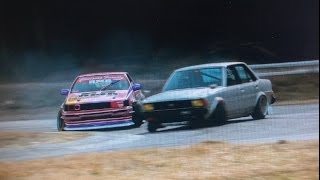 2017.2.26 モーターランド鈴鹿 激走祭 その5 助手席撮影 AE86 4AG Drift