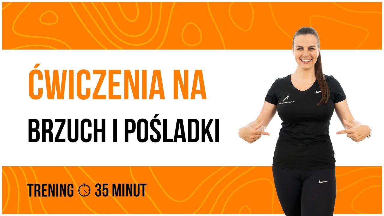 Bezpieczne ćwiczenia Na Brzuch I Pośladki | Trening Dla Kobiet - YouTube