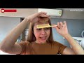 how to cut bangs maynessa