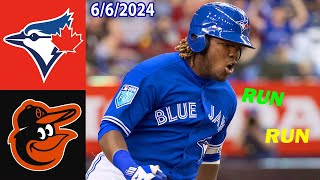 Orioles vs Blue Jay   Game Highlights, Jun 06 2024| MLB Highlights 2024