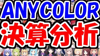 【注目株】ANYCOLORが好決算で夜間高騰。何が好感された？今後どうなる？買うべき？