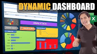 DYNAMIC Dashboard in Excel Without Any Formulas