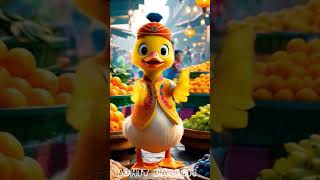 देखें ये प्यारे बत्तखें कैसे फल बेचते हैं! 🍓🍑🍑#short #satisfying #trending #duck @KidsDianaShow