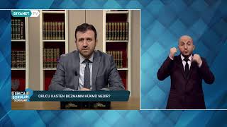 Orucu Kasten Bozmanın Hükmü Nedir? (İşaret Dili)