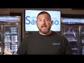 samsung business tv x sanremo bakery