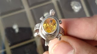 Latest design tortoise ring