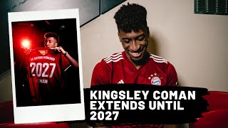 Bayern Munich extends Kingsley Coman until 2027 | FC Bayern Transfer News