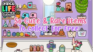💕🥰So Cute & Rare Items To Collect Fir Free In Tocalifeworld | Toca Boca.