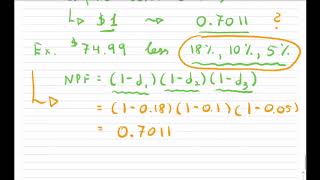 Single Equivalent Rate of Discount