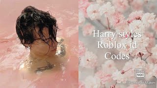 8 Harry Styles Music ids for roblox