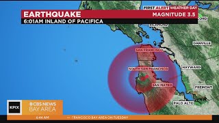 Earthquake swarm jolts Pacifica residents awake