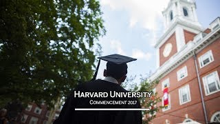 Harvard University Commencement 2017 Morning Exercises