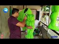 Hulk Fantasia, fazendo a pintura, orçamento pelo  WhatsApp+5592984168956