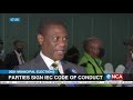 2021 Municipal Elections | Parties sign IEC Code of Conduct