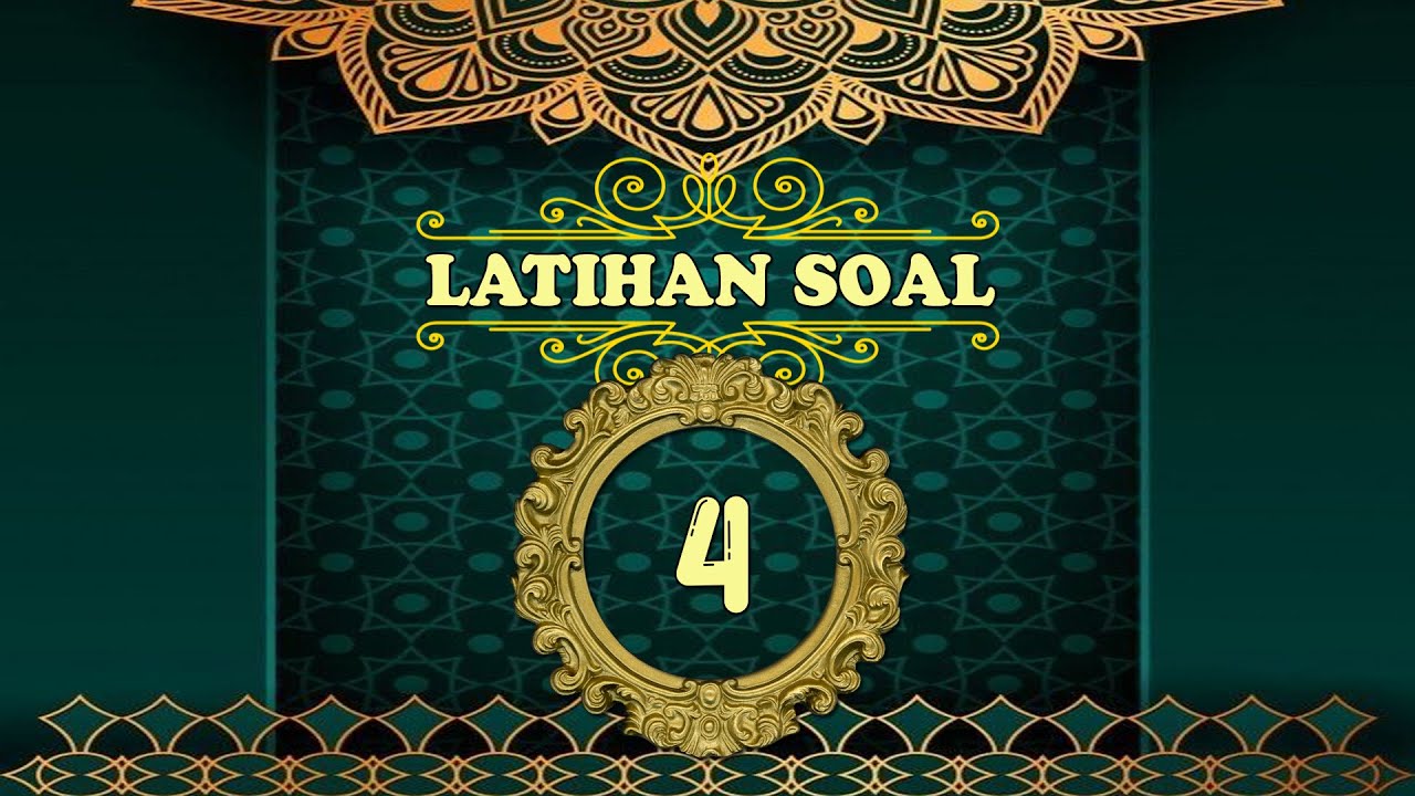 Latihan Soal 04 Youtube