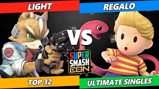 SSC 2022 Top 32 - Light (Fox) Vs. Regalo (Lucas) Smash Ultimate Tournament