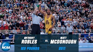 Anthony Robles vs. Matt McDonough: 2011 NCAA title match at 125 pounds