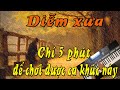 Diễm Xưa | Đệm Hát Guitar Jazz  | Hướng Dẫn Piano Organ - Trần Khánh