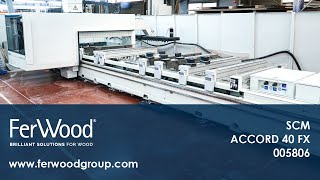 5 Axis Cnc Routers in action - SCM ACCORD 40 FX - Ferwoodgroup