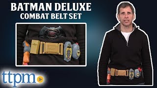Batman v Superman Batman Deluxe Combat Belt Set from Thinkway Toys