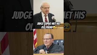 Judge Caprio got quite Happy to See him🥹 #judgecaprio #oldpals #attorney #court