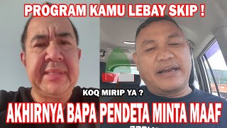 AKHIRNYA BAPA PENDETA MINTA MAAF | Dr. Hasiholan Sihaloho | Temani Indonesia