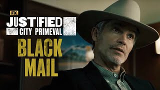 Raylan and Maureen Blackmail Diane - Scene | Justified: City Primeval | FX