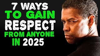 7 Ways To Make People Respect You Immediately | Denzel Washington Motivation