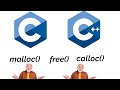 What is malloc, calloc and free in C and C++?