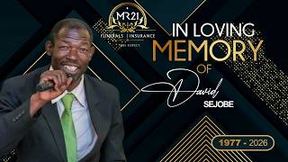 Funeral Service Of David Sejobe