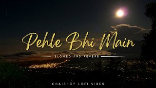 Pehle Bhi Main (Slowed and Reverb) | Vishal Mishra | ChaiShop Lofi Vibes